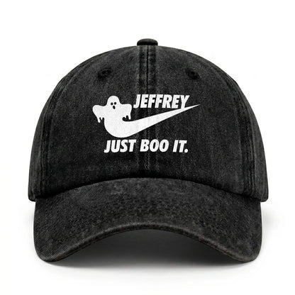 Just Boo It Halloween Washed Cap JEFFREY 13K1 C83PF