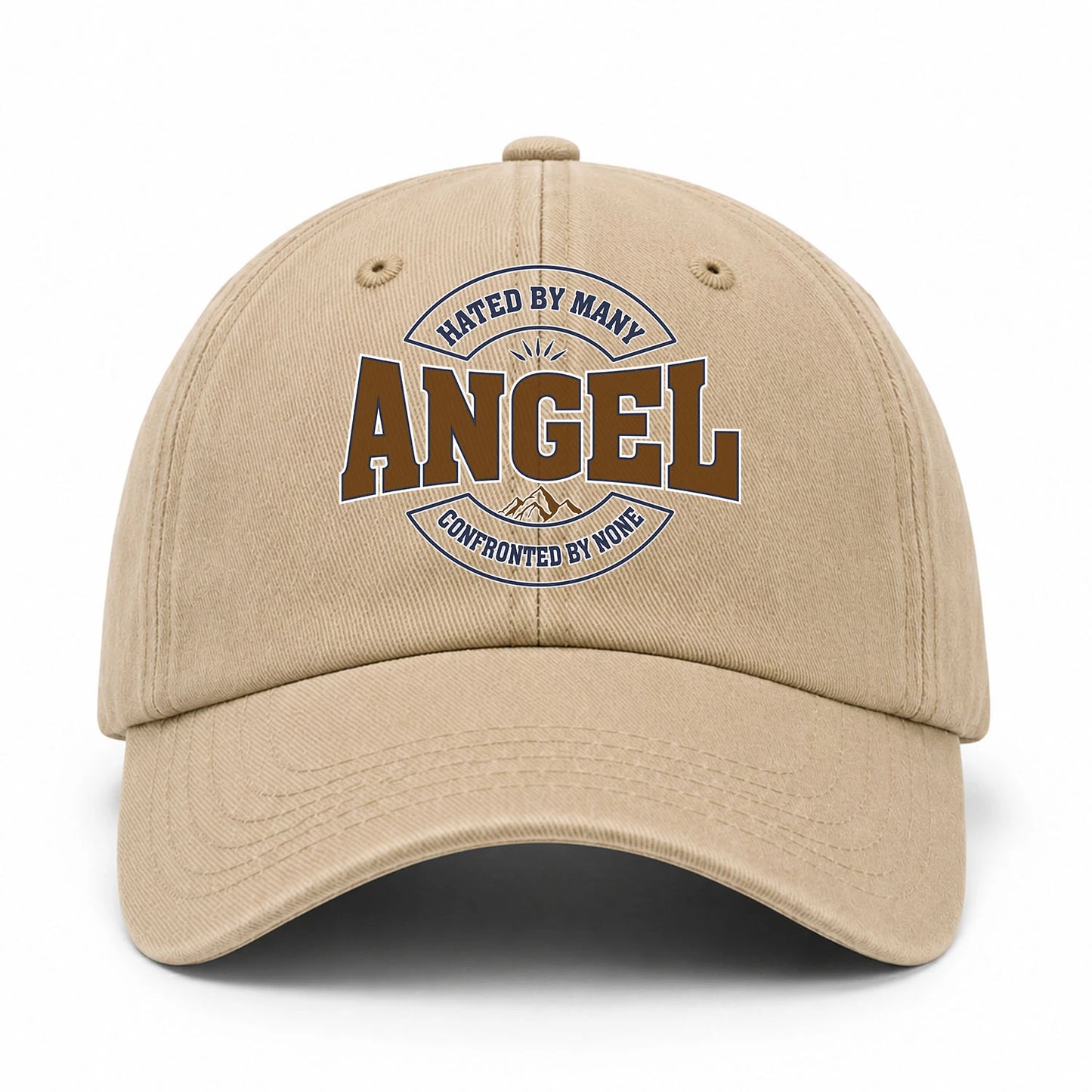 Hated By Many Confronted By None Washed Cap ANGEL 13K1 C36PF