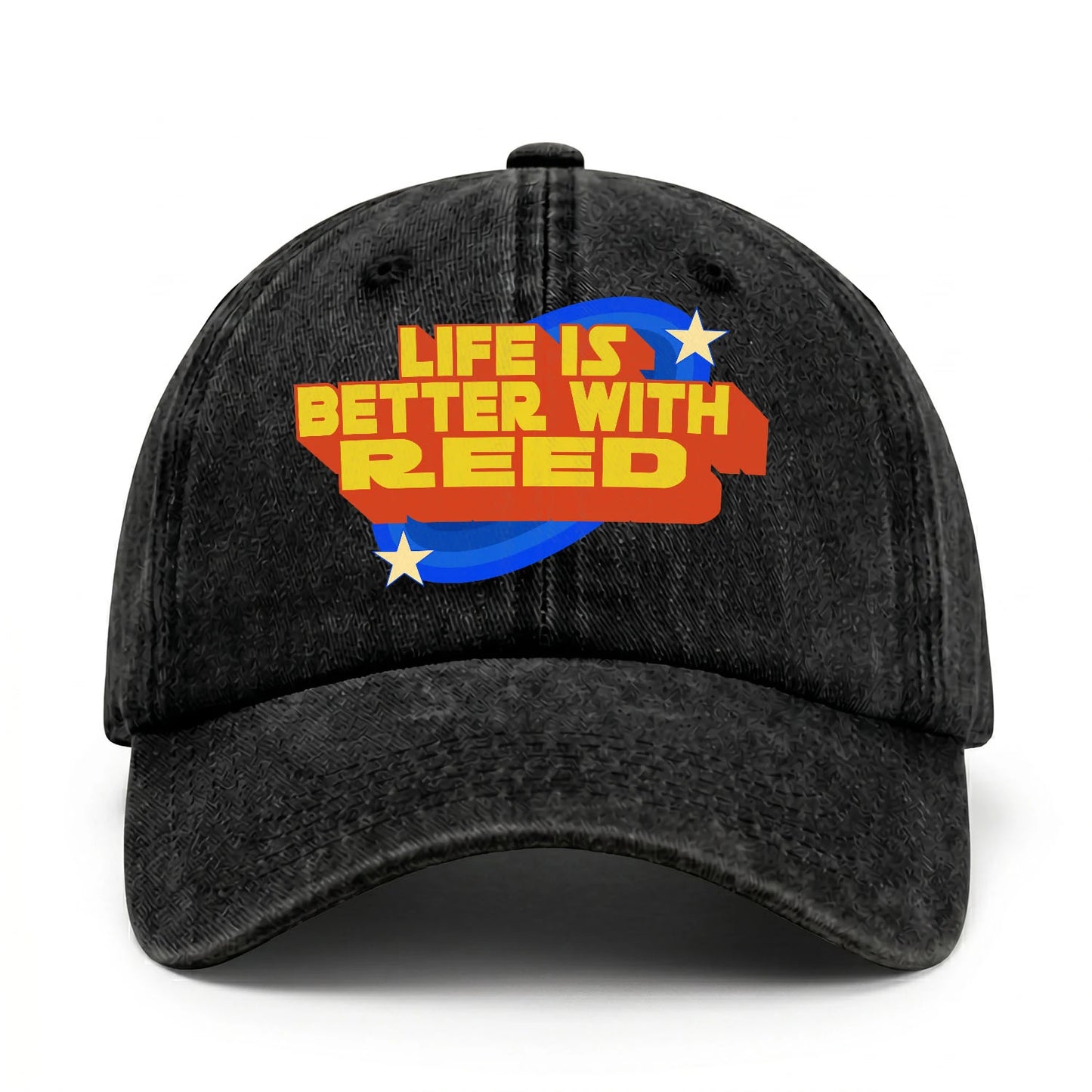 Life Is Better With Your Name Retro Washed Cap REED 13K1 C62PF