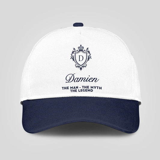The Man The Myth The Legend Blue Cap DAMIEN 13K3 C46PF
