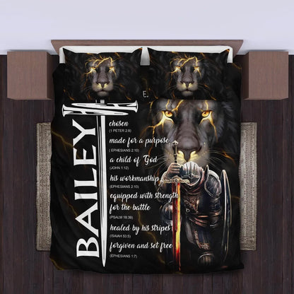 BAILEY Limited Edition Personalized Bedding Set 13K1-BS1