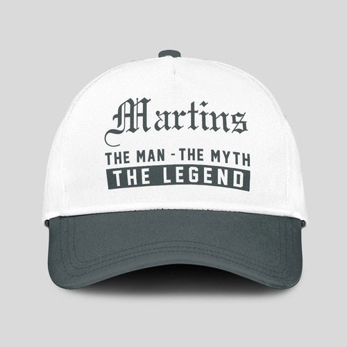The Man The Myth The Legend Luxury Cap MARTINS 13K1 C39PF
