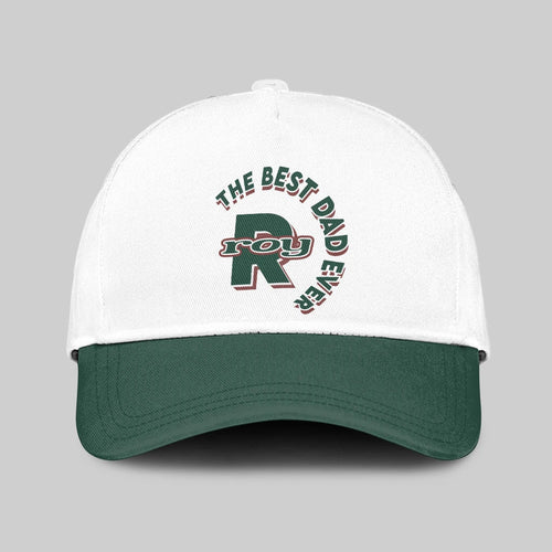 The Best Dad Ever Custom Name Cap ROY 13K1 C35PF