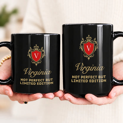 Not Perfect But Limited Eidition Golden Logo Mug VIRGINIA 13K1 MG19