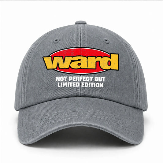 Your Name Not Perfect But Limited Edition Red Logo Washed Cap WARD 13K1 C84PF