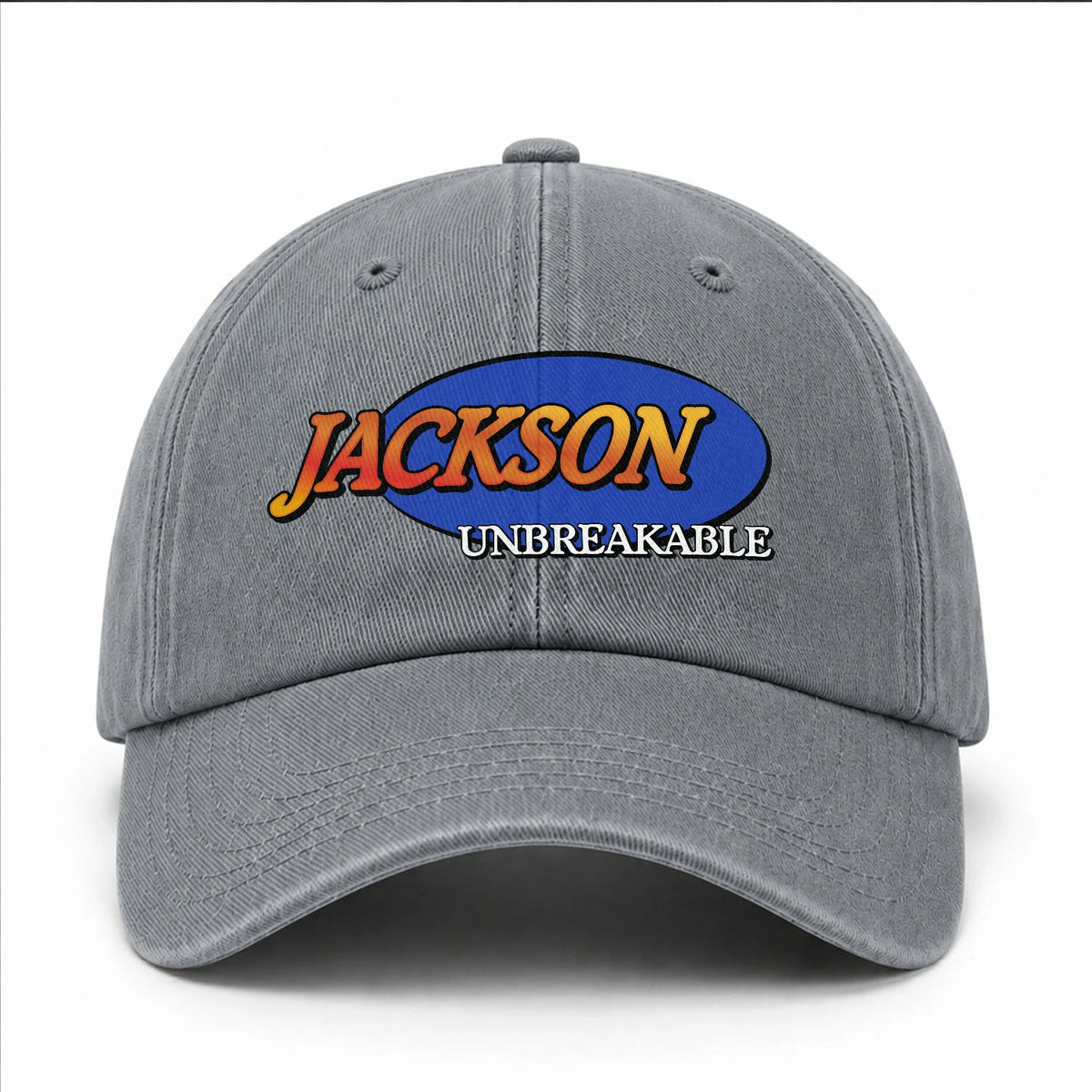 Your Name Unbreakable Washed Cap JACKSON 13K1 C68PF