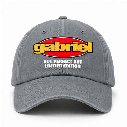 Your Name Not Perfect But Limited Edition Red Logo Washed Cap GABRIEL 13K1 C84PF