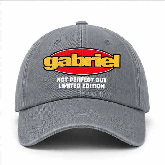 Your Name Not Perfect But Limited Edition Red Logo Washed Cap GABRIEL 13K1 C84PF