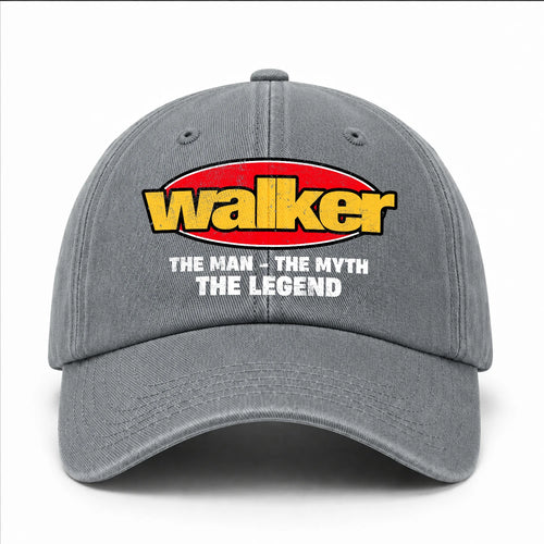 The Man The Myth The Legend Vintage Logo Washed Cap WALKER 13K1 C162PF