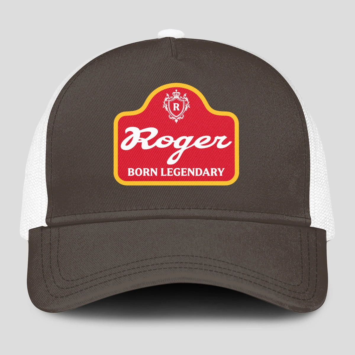 Born Legendary Charcoal Mesh Cap ROGER 13K1 C196PF