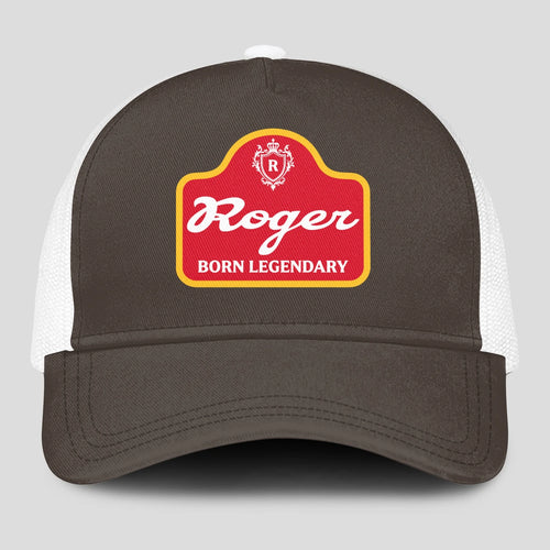 Born Legendary Charcoal Mesh Cap ROGER 13K1 C196PF