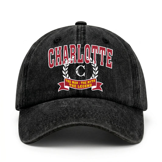 The Man The Myth The Legend Royal Cap CHARLOTTE 13K1 C32PF