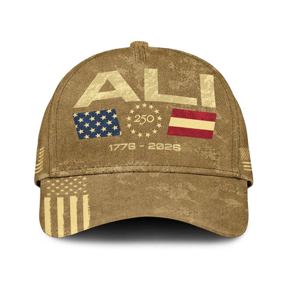 ALI 13K1-C14PF 250th Anniversary Patriotic Baseball Cap 1776–2026