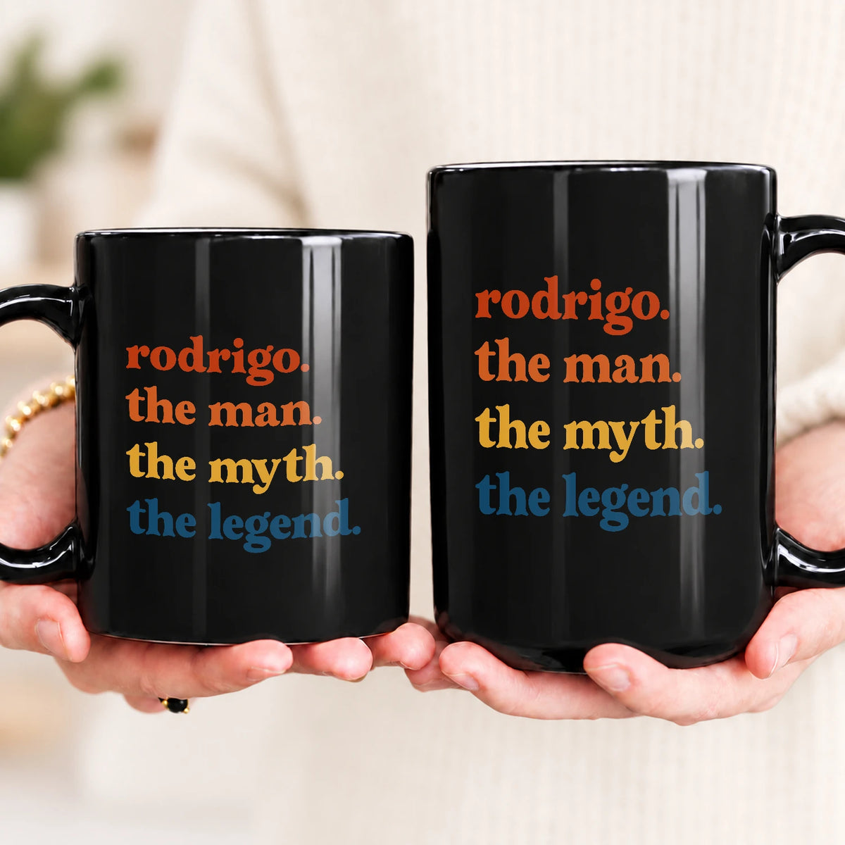 The Man The Myth The Legend Retro Mug RODRIGO 13K1 MG06