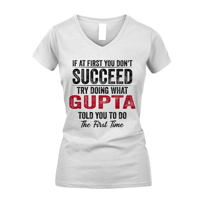 GUPTA 13K1-357 If At First You Don't Succeed...