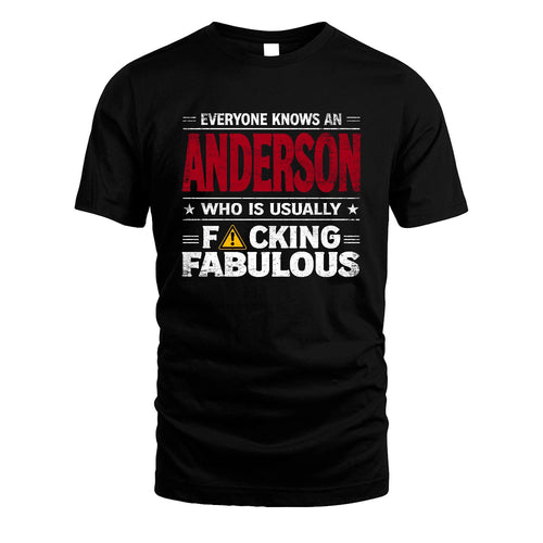 ANDERSON 13K1-565 Everyone Know A/An Name Who Is Usually...
