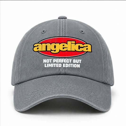 Your Name Not Perfect But Limited Edition Red Logo Washed Cap ANGELICA 13K1 C84PF