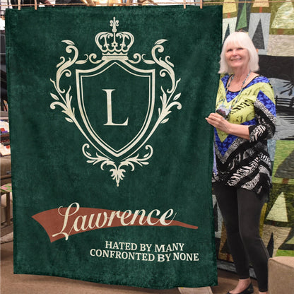 Hated by Many Confronted by None Old Money Blanket LAWRENCE 13K1 BK19