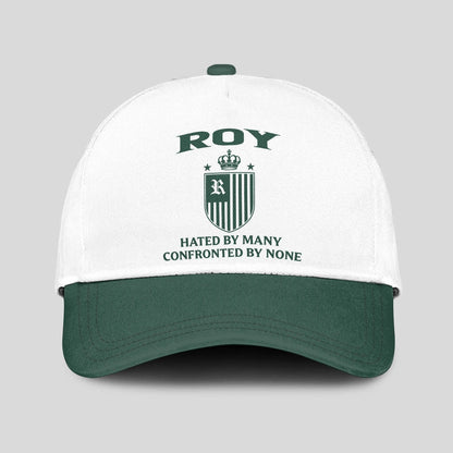 Hated By Many Confronted By None Luxury Logo Cap ROY 13K1 C41PF