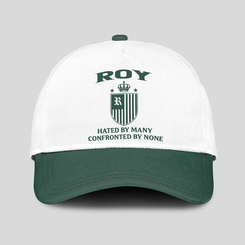 Hated By Many Confronted By None Luxury Logo Cap ROY 13K1 C41PF