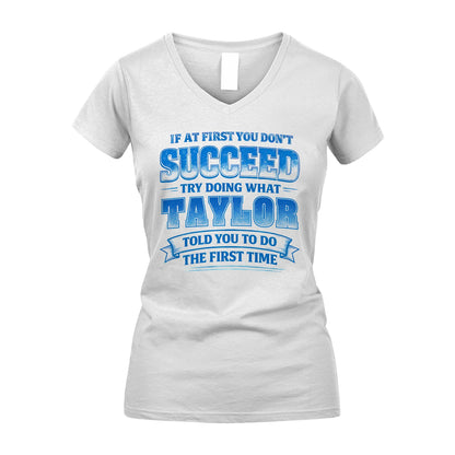 TAYLOR 13K1-502 If At First You Don't Succeed...