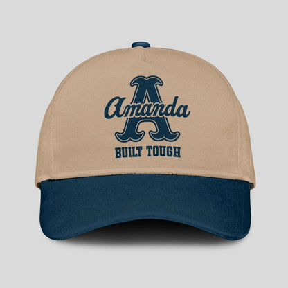 Built Tough Sage Green And Beige Baseball Cap AMANDA 13K1 C102PF