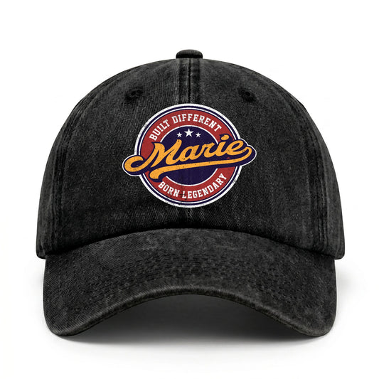 Built Different Born Legendary Logo Washed Cap MARIE 13K1 C65PF