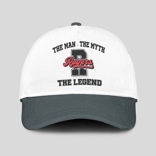 The Man The Myth The Legend Custom Initial Letter And Name Cap ROGERS 13K1 C38PF