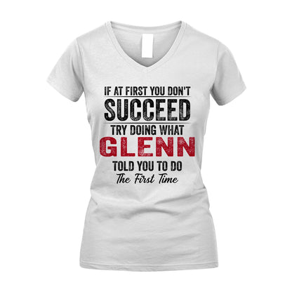 GLENN 13K1-357 If At First You Don't Succeed...