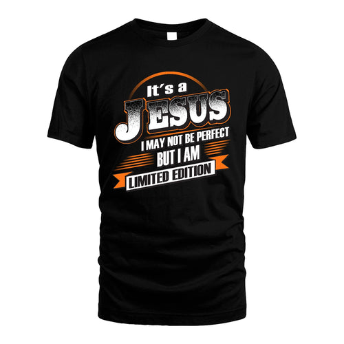 JESUS 13K1-514 Personalized "It's a ... I May Not Be Perfect..."