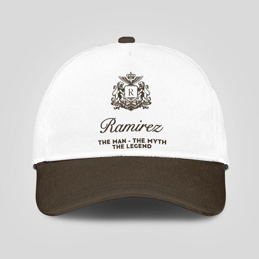 The Man The Myth The Legend Brown Cap RAMIREZ 13K1 C47PF
