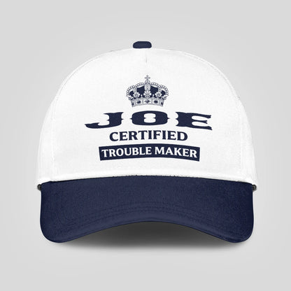 Certified Your Name Trouble Maker Washed Cap JOE 13K1 C148PF