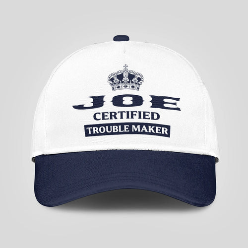Certified Your Name Trouble Maker Washed Cap JOE 13K1 C148PF