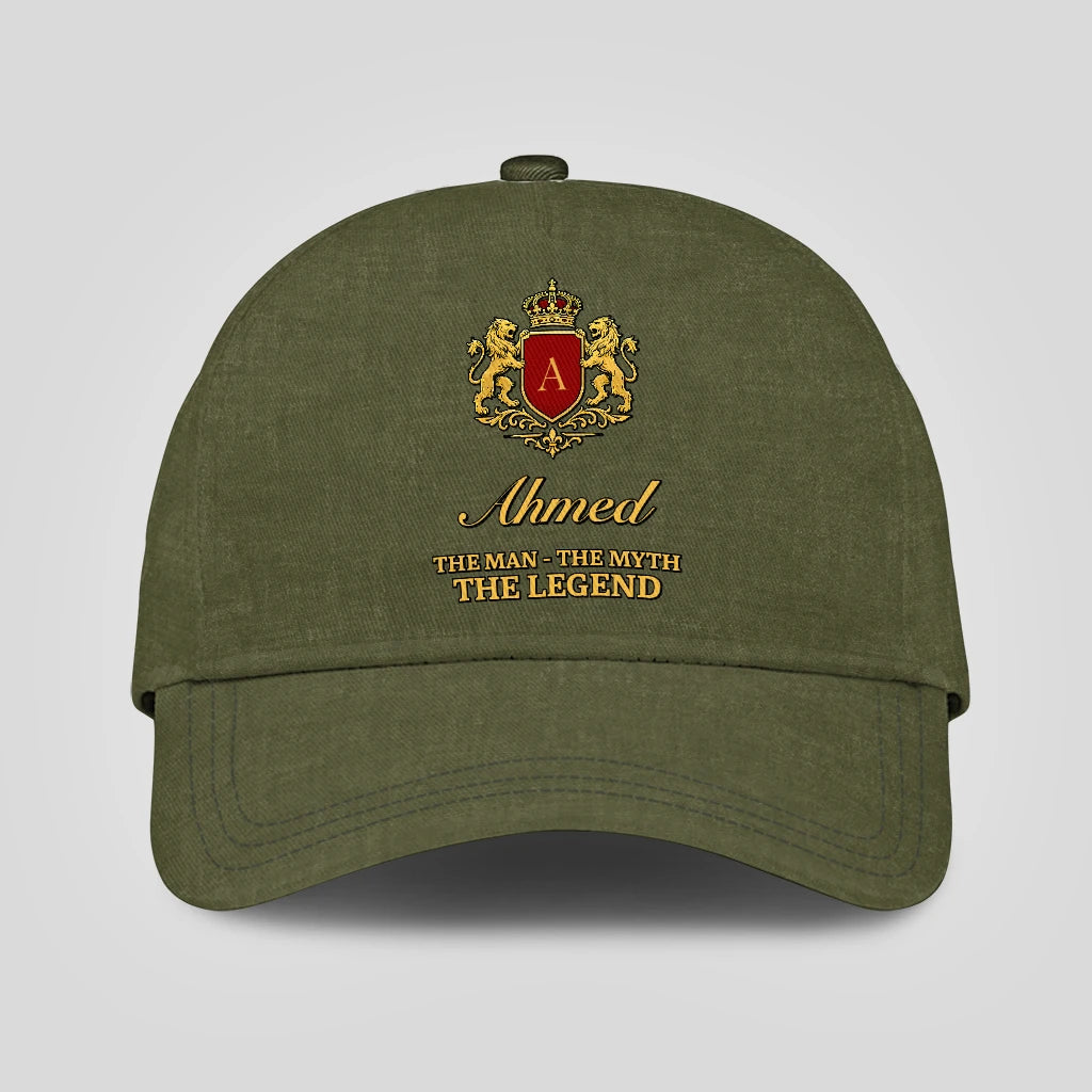 The Man The Myth The Legend Royal Olive Cap AHMED 13K1 C92PF