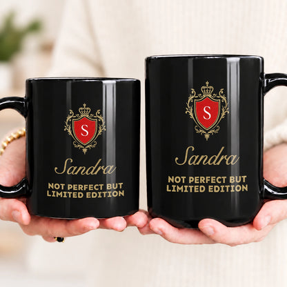 Not Perfect But Limited Eidition Golden Logo Mug SANDRA 13K1 MG19