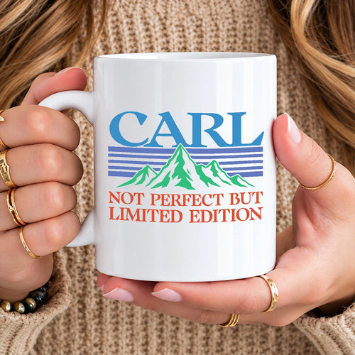 Not Perfect But Limited Eidition Retro Mountain Mug CARL 13K1 MG29
