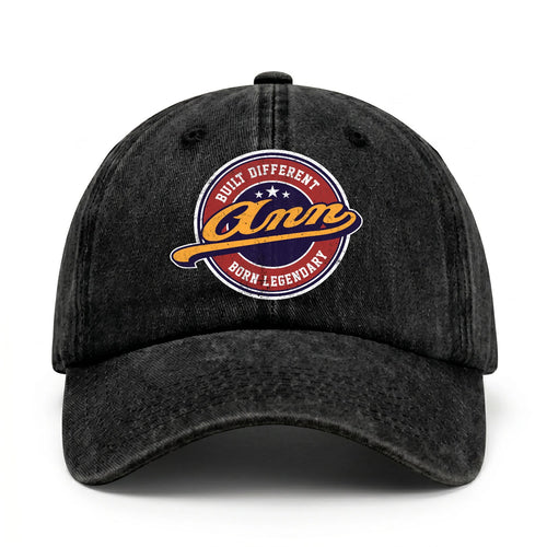 Built Different Born Legendary Logo Washed Cap ANN 13K1 C65PF