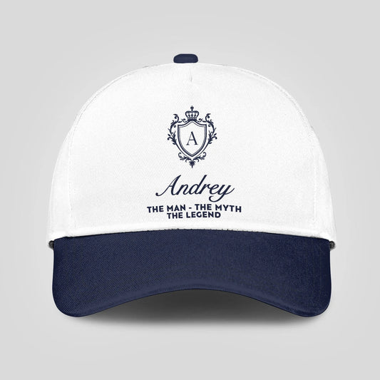 The Man The Myth The Legend Blue Cap ANDREY 13K3 C46PF