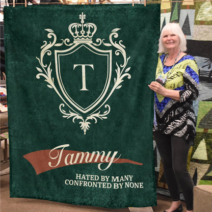 Hated by Many Confronted by None Old Money Blanket TAMMY 13K1 BK19