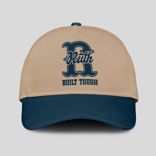 Built Tough Sage Green And Beige Baseball Cap RUTH 13K1 C102PF