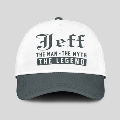 The Man The Myth The Legend Luxury Cap JEFF 13K1 C39PF