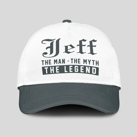 The Man The Myth The Legend Luxury Cap JEFF 13K1 C39PF