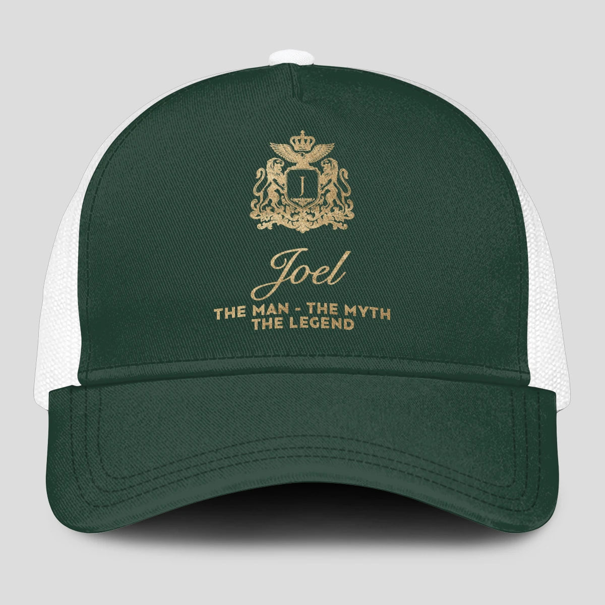 The Man The Myth The Legend Sage Green Mesh Cap JOEL 13K1 C192PF