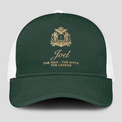 The Man The Myth The Legend Sage Green Mesh Cap JOEL 13K1 C192PF