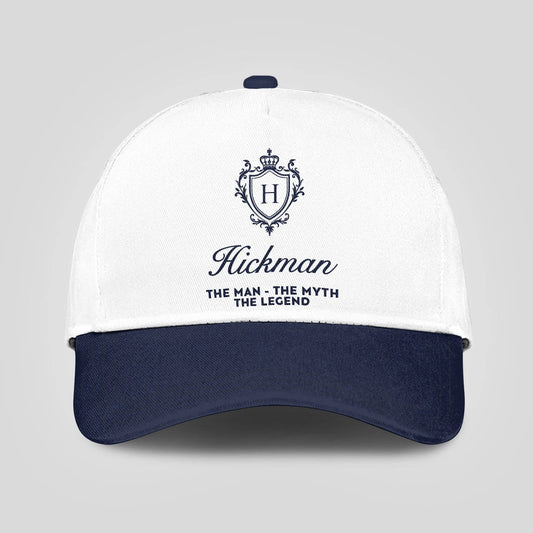 The Man The Myth The Legend Blue Cap HICKMAN 13K5 C46PF
