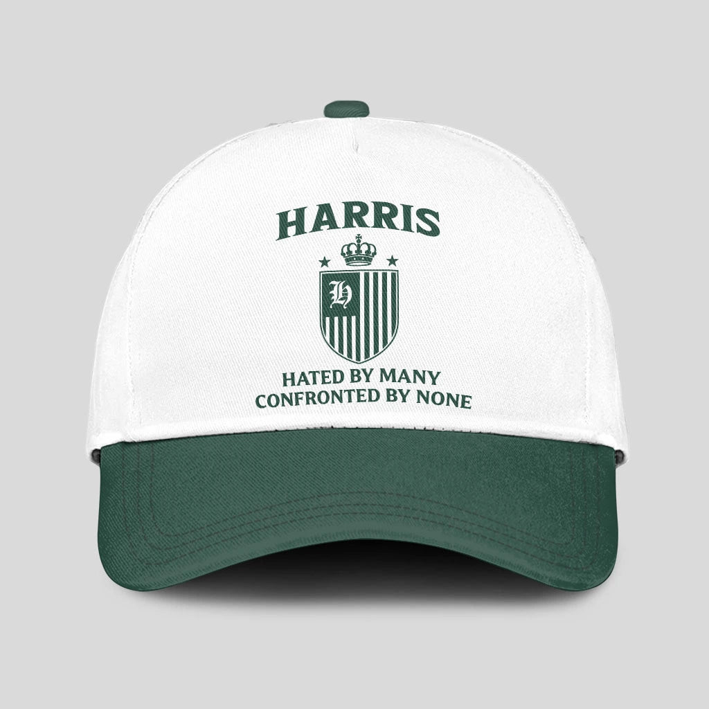Hated By Many Confronted By None Luxury Logo Cap HARRIS 13K1 C41PF