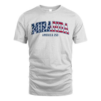 MIRANDA 13K1-555 America 250 Personalized