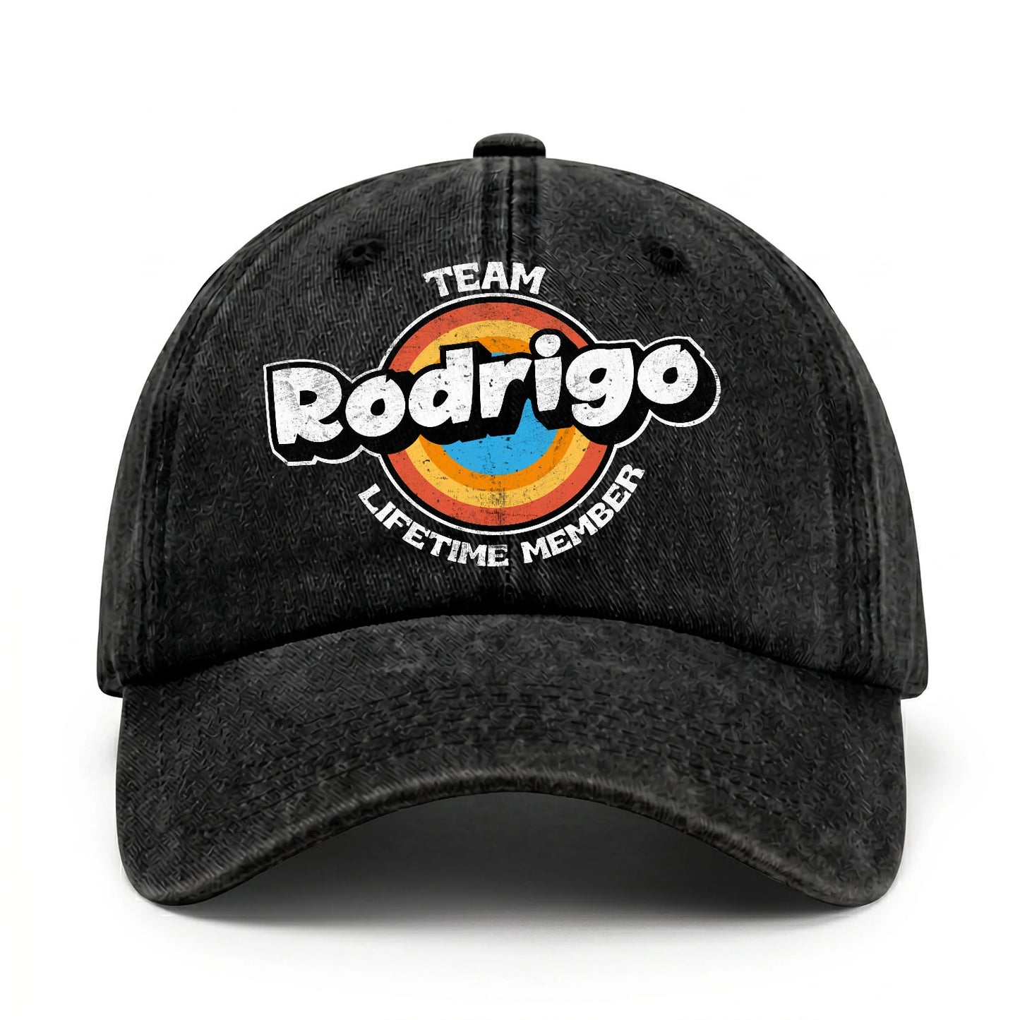 Team Your Name Lifetime Member Logo Cap RODRIGO 13K1 C66PF