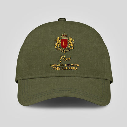 The Man The Myth The Legend Royal Olive Cap LORI 13K1 C92PF