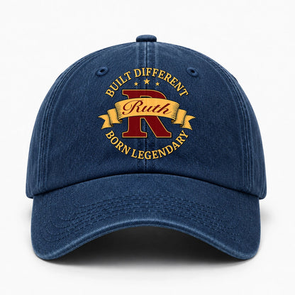Built Different Born Legendary Royal Washed Cap RUTH 13K1 C71PF